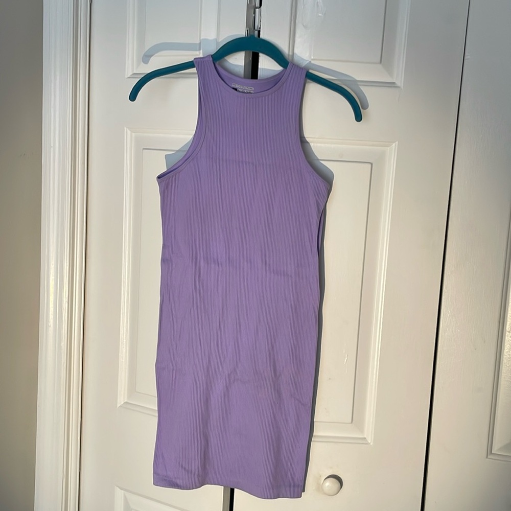 PrettyLittleThing purple tank dress